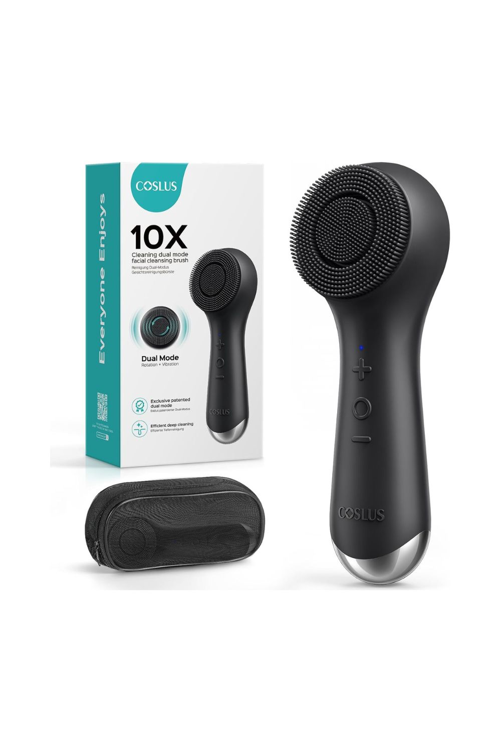 COSLUS FBS03 Face Scrubber Silicone Facial Cleansing Brush