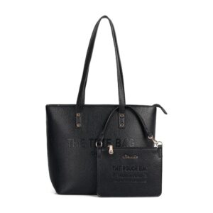 tote bag for women chinllo medium handbag top handle purse with clutch