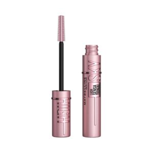 maybelline sky high mascara lengthening volumizing blackest black lashes