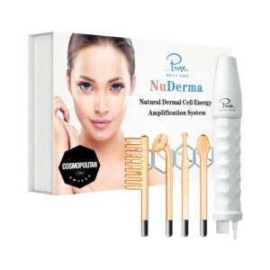 Skin Therapy Wand Anti Aging Device – Pure Daily Care NuDerma Neon Machine for Wrinkles & Skin Tightening (2026)