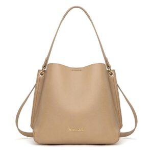 Montana West Hobo Purse Bucket Shoulder Bag with Crossbody Strap
