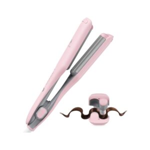 MiroPure Hair Crimper Waver deep wave curling iron pink