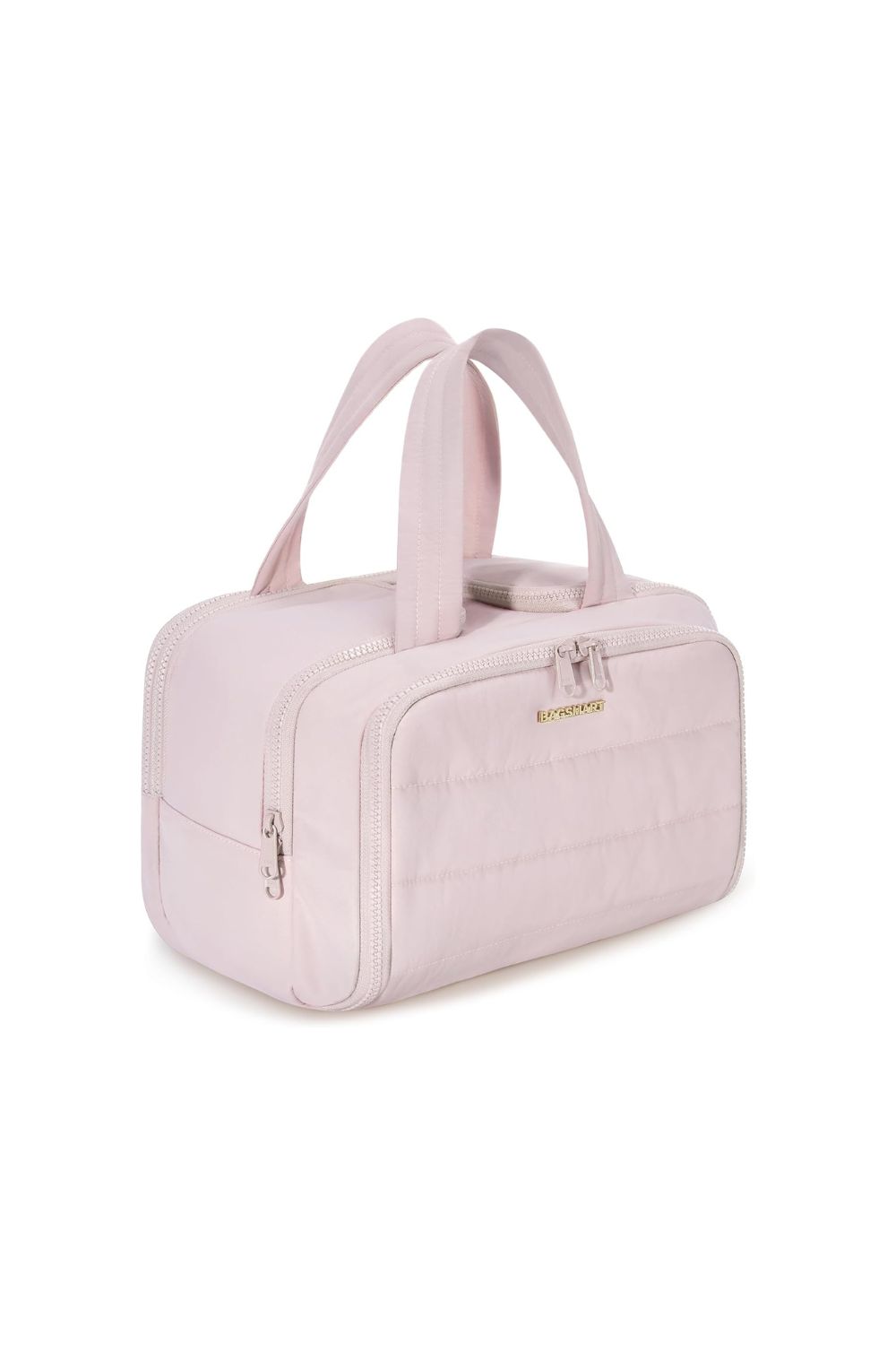 travel toiletry bag bagsmart large makeup organizer puffy cosmetic bag with compartments