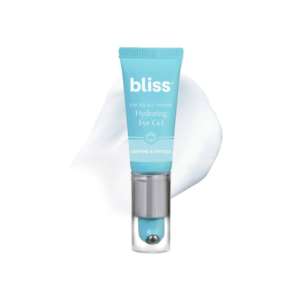 Bliss eye do all things hydrating de puff eye gel with cooling steel rollerball