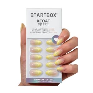 French Tip Ombre Press On Nails by BTArtbox