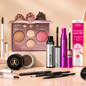 Brow makeup 2026 eye and brow essentials including serums, pomades, and mascaras
